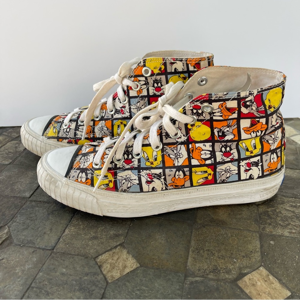 Looney Tunes Keds High Top Womens Size 9 Shoes Sneakers WF-4592M